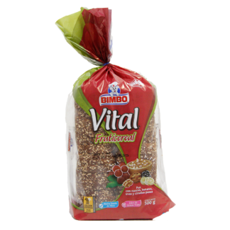 Pan Bimbo Vital Fruticereal